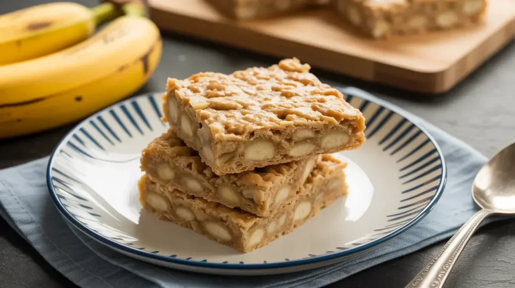 Banana Oatmeal Bars