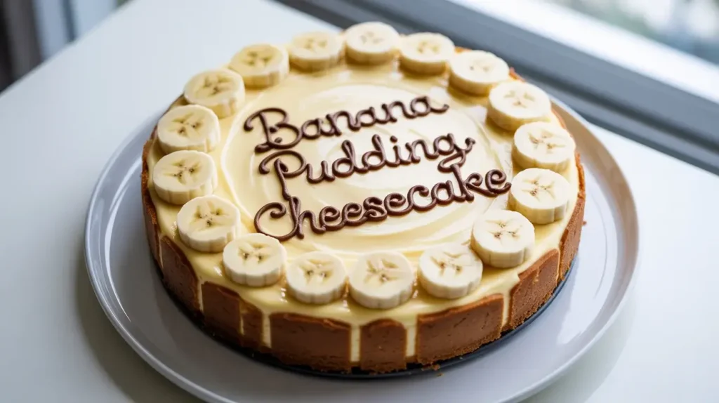 Banana Pudding Cheesecake