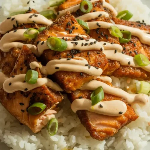Bang Bang Salmon Bites