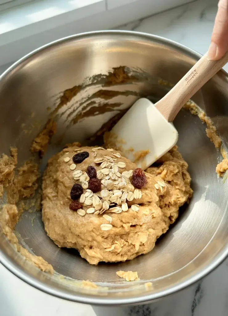 Make it creamy Alfredo Pasta Fold in Oats and Raisins