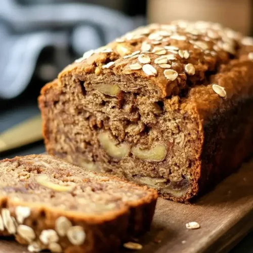 Oatmeal Banana Bread cool