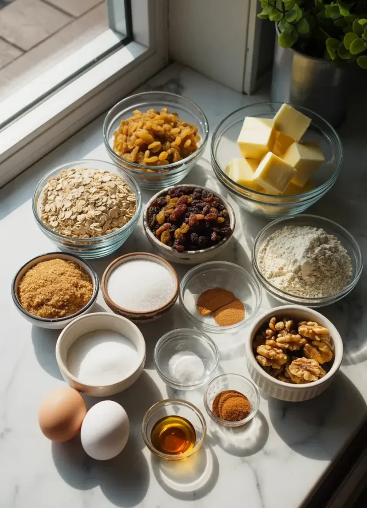 Make it creamy Alfredo Pasta Oatmeal Raisin Cookies Ingredients