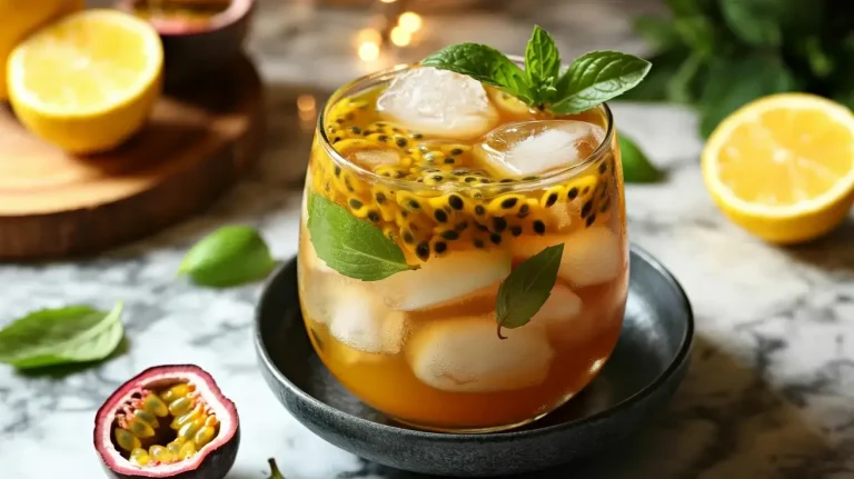 PASSION FRUIT ICED TEA