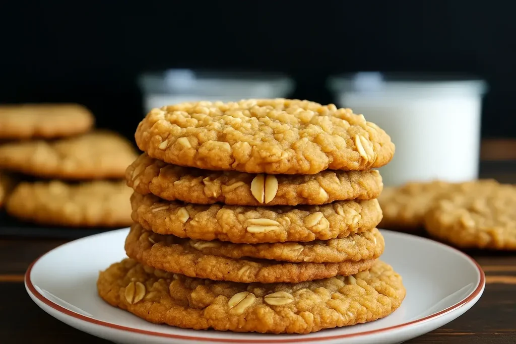 Peanut Butter Oatmeal Cookies