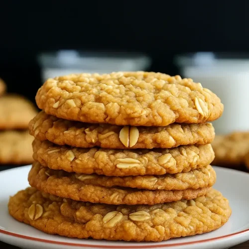 Peanut Butter Oatmeal Cookies