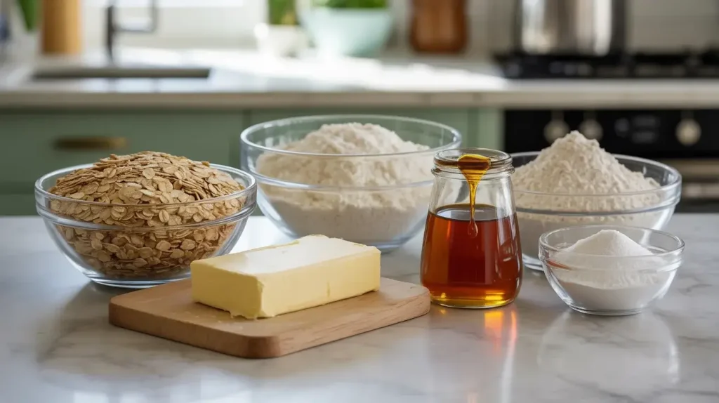 Anzac Slice Ingredients Anzac Slice Ingredients
