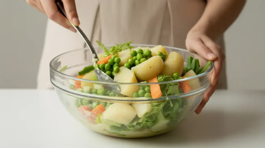 Combine the Salad Combine the Salad