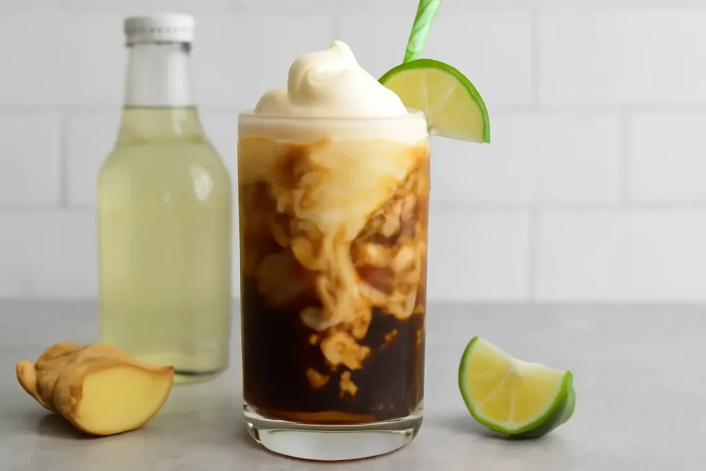 Ginger Lime Dirty Soda Ginger Lime Dirty Soda