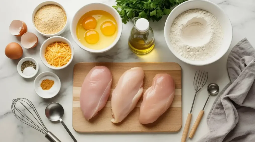 Ingredients Of Parmesan Crusted Chicken Ingredients Of Parmesan Crusted Chicken