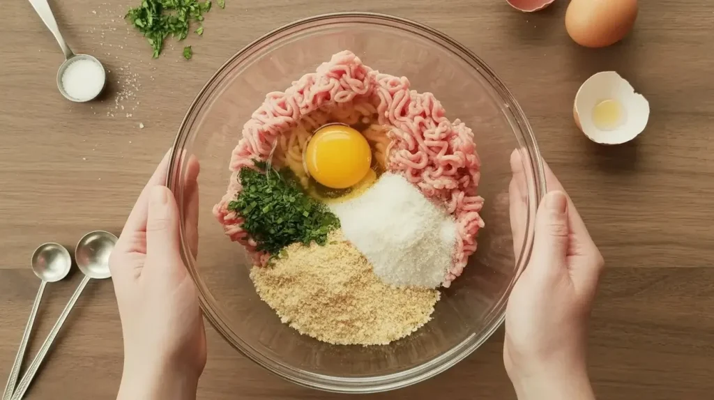 Make the Chicken Meatballs Make the Chicken Meatballs