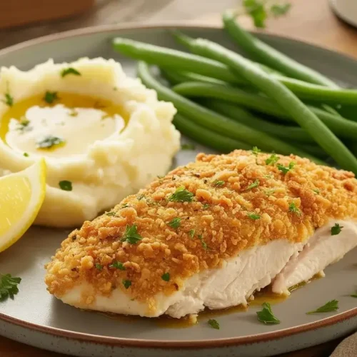 Parmesan Crusted Chicken
