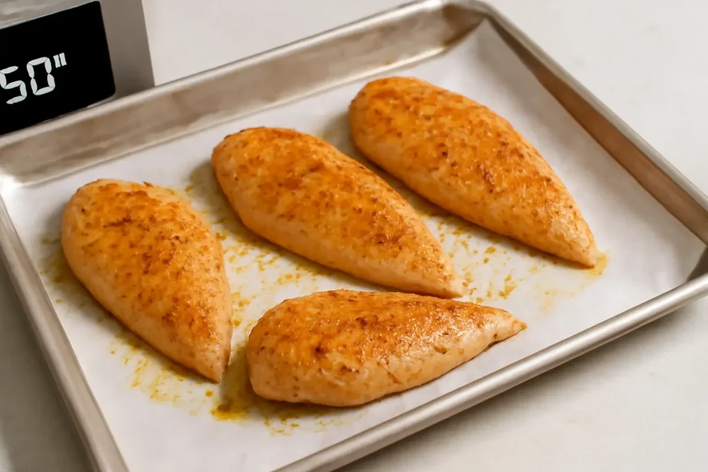Preheat the Oven and Prepare the Chicken Preheat the Oven and Prepare the Chicken