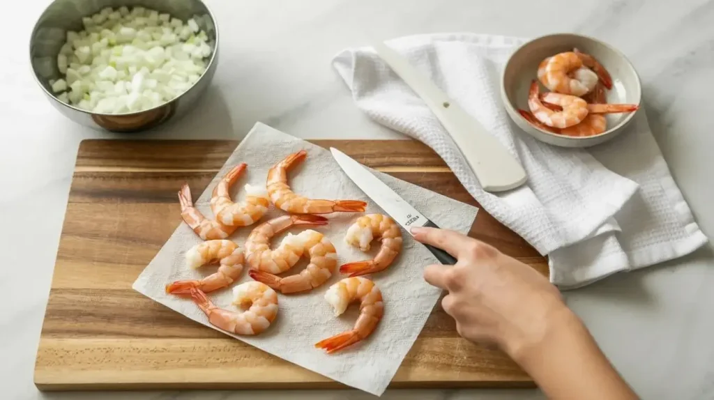 Prep the Shrimp Prep the Shrimp