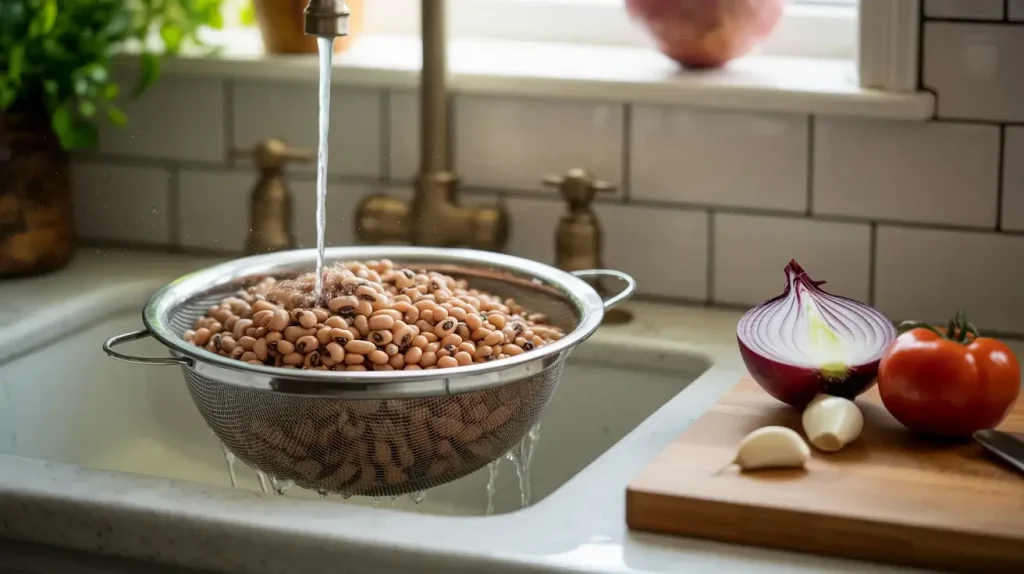 Prepare the Black Eyed Peas Prepare the Black Eyed Peas