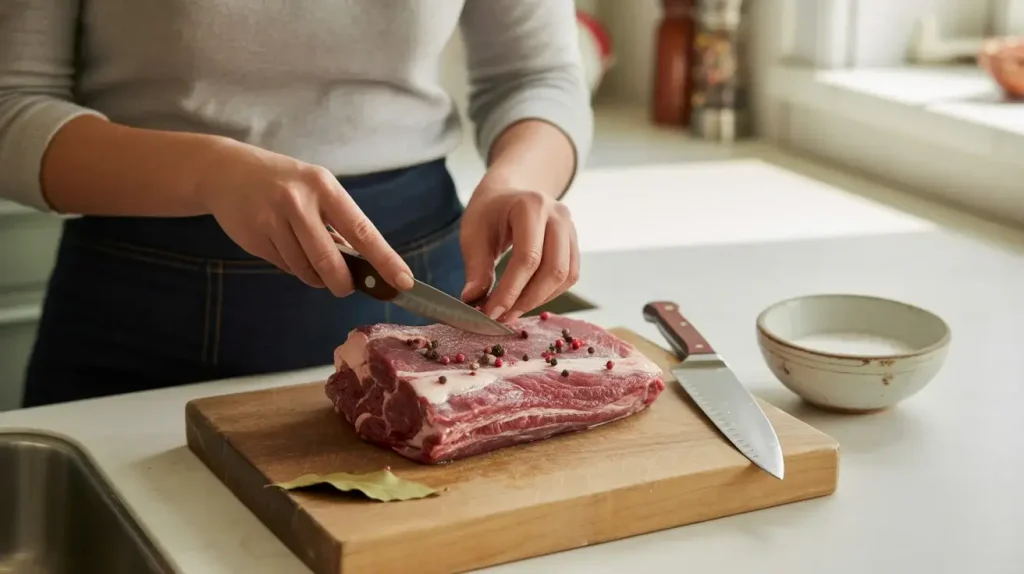 Prepare the Silverside Prepare the Silverside