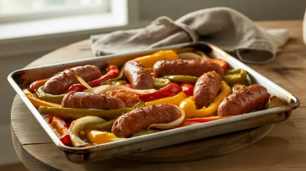 Roasted Sausage and Peppers