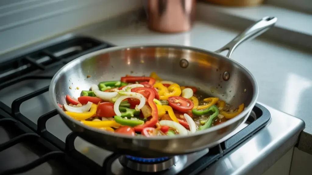 Sauté the Vegetables Sauté the Vegetables
