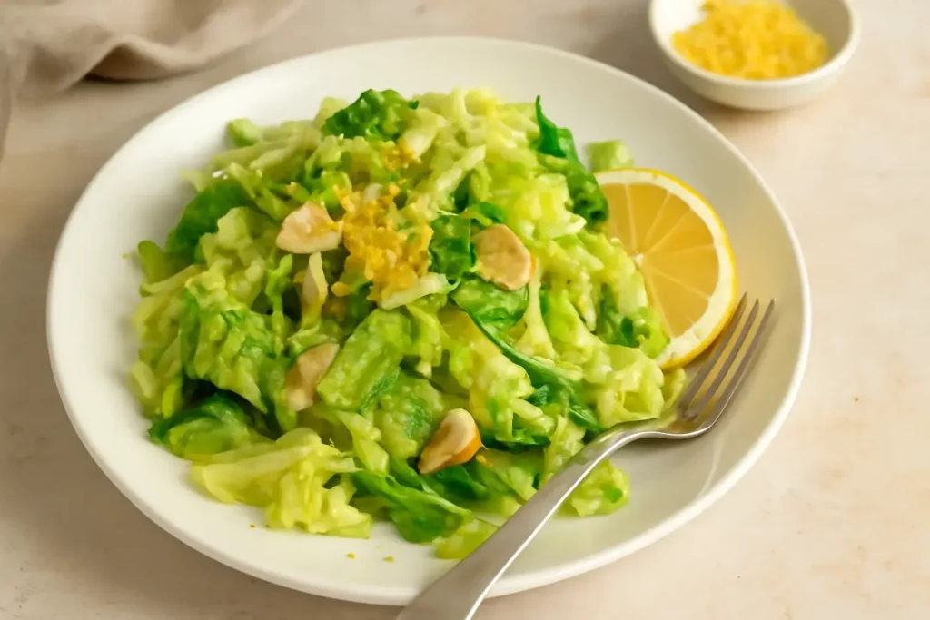 Sautéed Savoy Cabbage with Garlic and Lemon Sautéed Savoy Cabbage with Garlic and Lemon