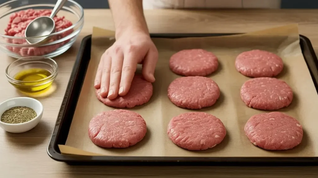 Shape the Patties Shape the Patties