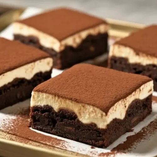 Tiramisu Brownies Recipe