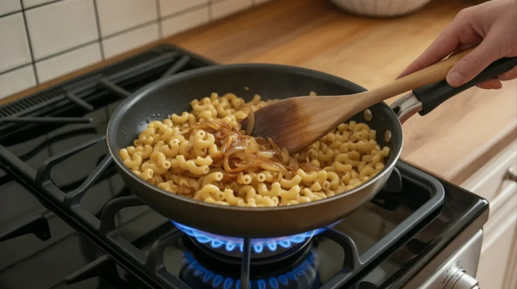 Toast the Ditalini Pasta Toast the Ditalini Pasta