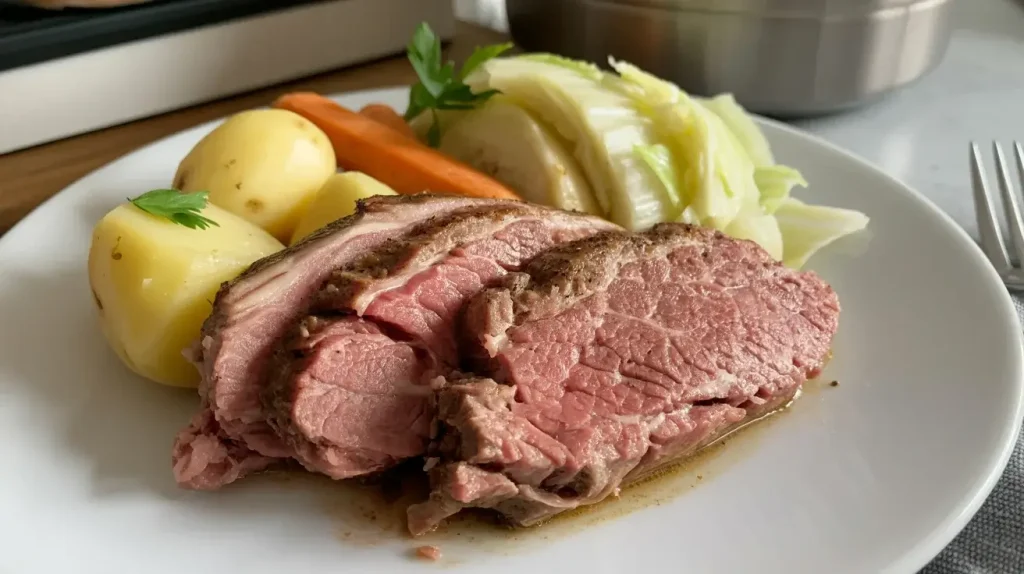 slow cooker corned silverside slow cooker corned silverside