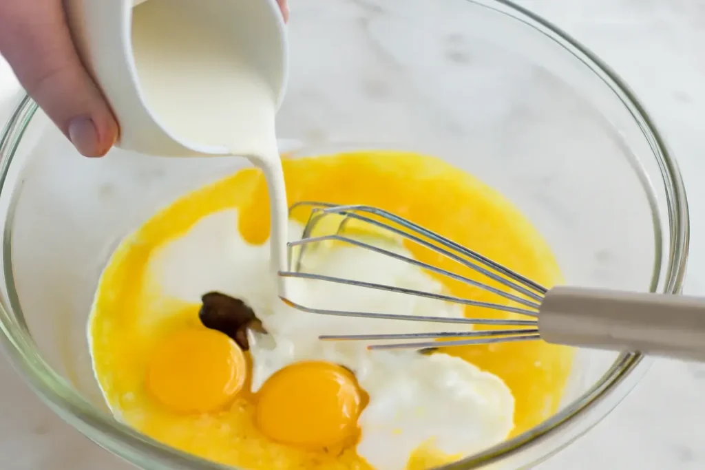 Combine Wet Ingredients Combine Wet Ingredients