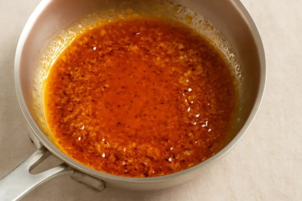 Make the Spicy Butter Sauce Make the Spicy Butter Sauce
