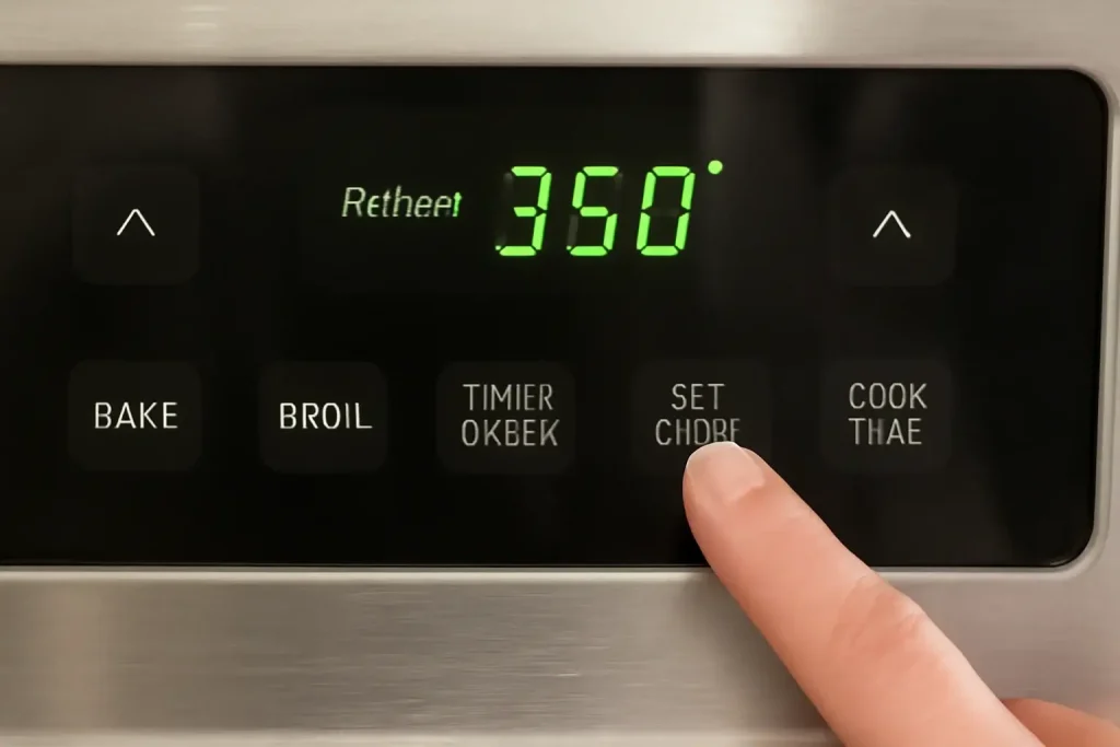 Preheat the Oven Preheat the Oven